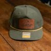 SCo. Bait & Tackle Leather Patch Cap