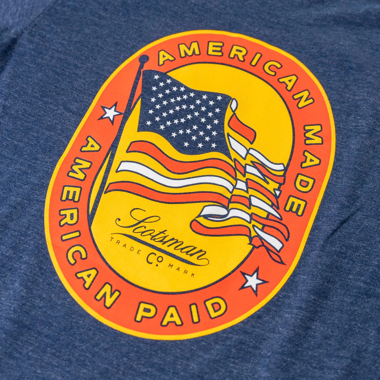 Scotsman Flag T-Shirt 4 Scotsman Flag T-Shirt - Image 4