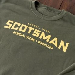 Scotsman Gen Store & Woodshop Sweatshirt -Cheap Carving Boards Store Scotsman General Store and Woodshop Sweatshirt 00003
