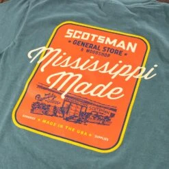 Scotsman Mississippi Made T-Shirt (No Pocket) 8 Scotsman Mississippi Made T-Shirt (No Pocket) -Cheap Carving Boards Store Scotsman Mississippi Made Tshirt no front pocket 00006