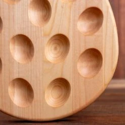 Maple Deviled Egg Tray | 12 Egg 9 Maple Deviled Egg Tray | 12 Egg -Cheap Carving Boards Store ScotsmanCo Deviled Egg Tray Walnut Maple Wood kitchenware home kitchen 00019
