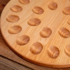 Maple Deviled Egg Tray | 24 Egg -Cheap Carving Boards Store ScotsmanCo Deviled Egg Tray Walnut Maple Wood kitchenware home kitchen 00131