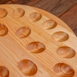 Maple Deviled Egg Tray | 24 Egg -Cheap Carving Boards Store ScotsmanCo Deviled Egg Tray Walnut Maple Wood kitchenware home kitchen 00135