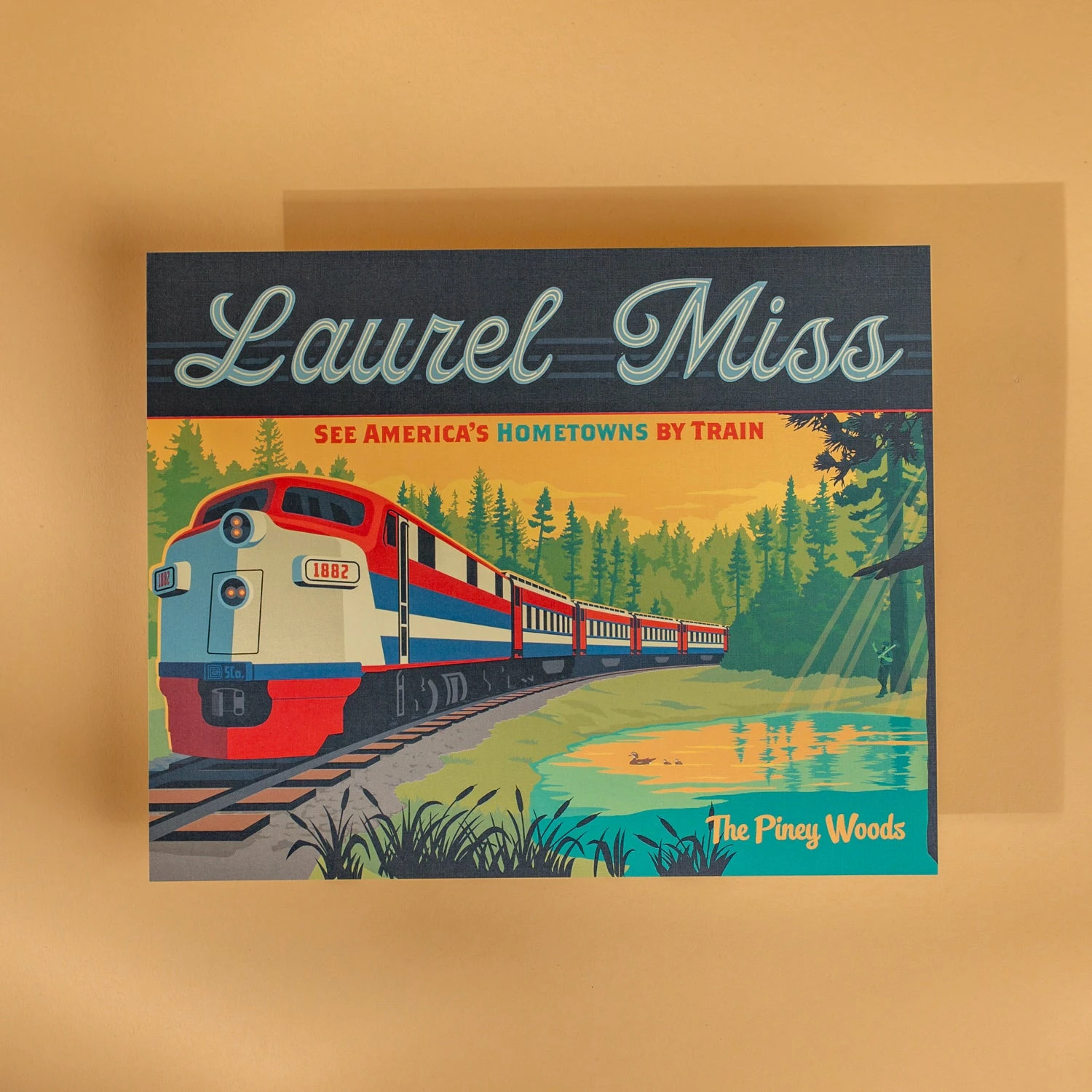 Train Mural Print 4 Train Mural Print - Image 4