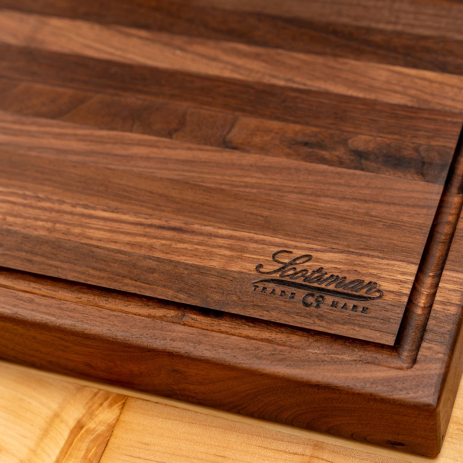 Walnut Butcher Block With Juice Groove 9 Walnut Butcher Block With Juice Groove - Image 9