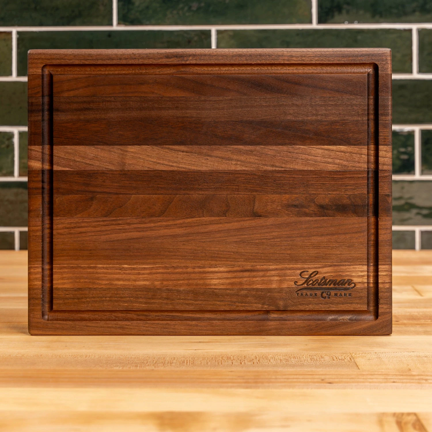 Walnut Butcher Block With Juice Groove 3 Walnut Butcher Block With Juice Groove - Image 3