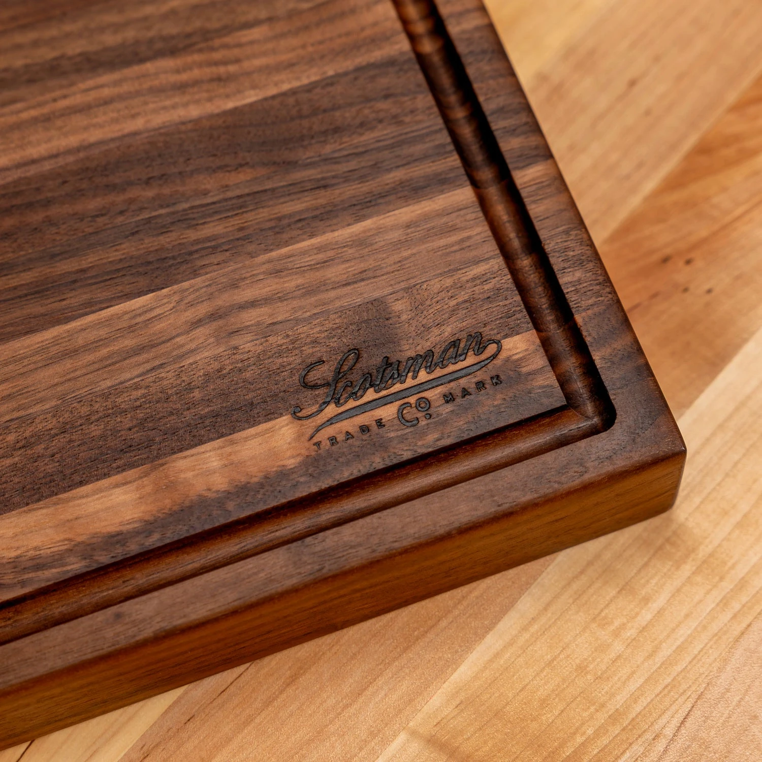 Walnut Butcher Block With Juice Groove 7 Walnut Butcher Block With Juice Groove - Image 7