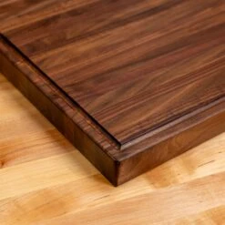 Walnut Butcher Block With Juice Groove 19 Walnut Butcher Block With Juice Groove -Cheap Carving Boards Store Walnut Butcher Block with Juice Groove 00030