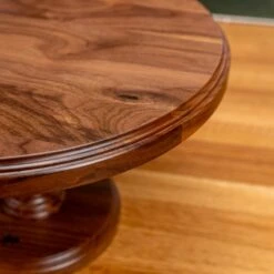 Walnut Cake Stand -Cheap Carving Boards Store Walnut Cake Stand 00002