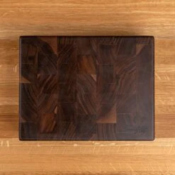 Walnut End Grain Rectangle Butcher Block -Cheap Carving Boards Store Walnut End Grain Rectangle Butcher Block small 00001