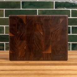 Walnut End Grain Rectangle Butcher Block -Cheap Carving Boards Store Walnut End Grain Rectangle Butcher Block small 00007