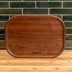 Walnut Rectangle Carving Board 19 Walnut Rectangle Carving Board -Cheap Carving Boards Store Walnut Rectangle Carving Board 00022