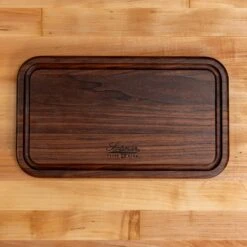 Walnut Rectangle Serving Board With Juice Groove -Cheap Carving Boards Store Walnut Rectangle Serving Board with Juice Groove 00001