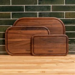Cheap Carving Boards Store 24 Walnut Rectangle Serving Board With Juice Groove