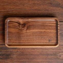 Walnut Wooden Valet 18 Walnut Wooden Valet -Cheap Carving Boards Store Walnut Valet One Compartment 00001