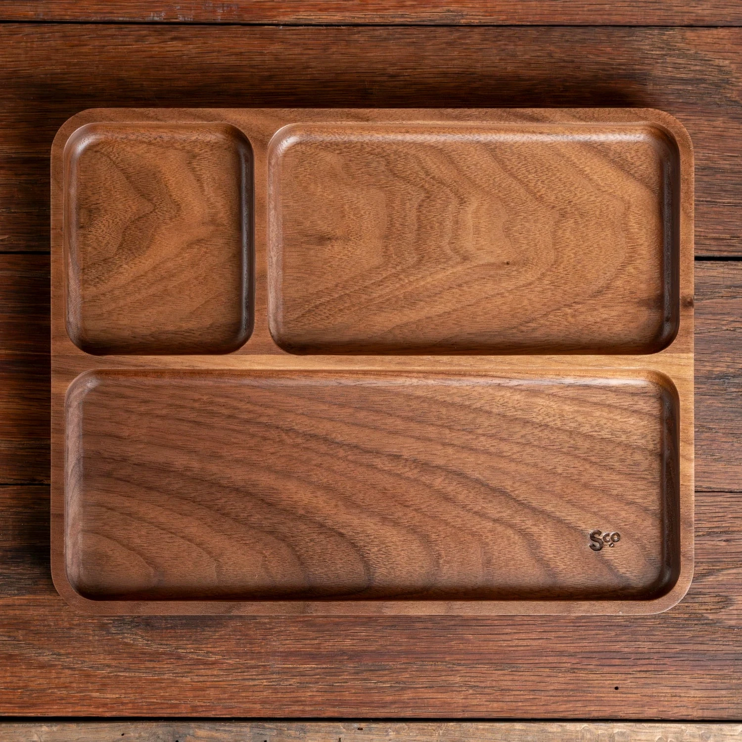 Walnut Wooden Valet 10 Walnut Wooden Valet - Image 10