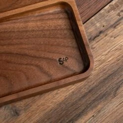 Walnut Wooden Valet 24 Walnut Wooden Valet -Cheap Carving Boards Store Walnut Valet Three Compartment 00007