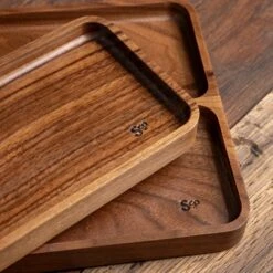Walnut Wooden Valet 16 Walnut Wooden Valet -Cheap Carving Boards Store Walnut Valets 00007