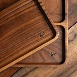 Walnut Wooden Valet 17 Walnut Wooden Valet -Cheap Carving Boards Store Walnut Valets 00008