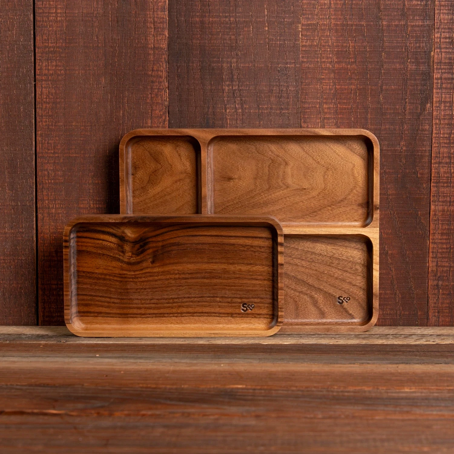 Walnut Wooden Valet 1 Walnut Wooden Valet