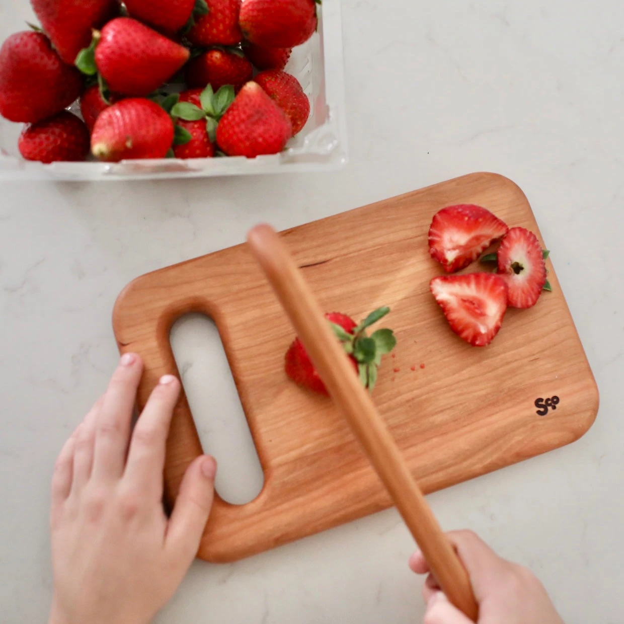Cherry Mini Cutting Board Set 10 Cherry Mini Cutting Board Set - Image 10
