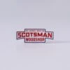 White Scotsman Woodshop Die Cut Decal